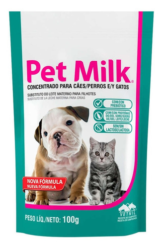 Pet Milk 100g (substituto Do Leite Materno)