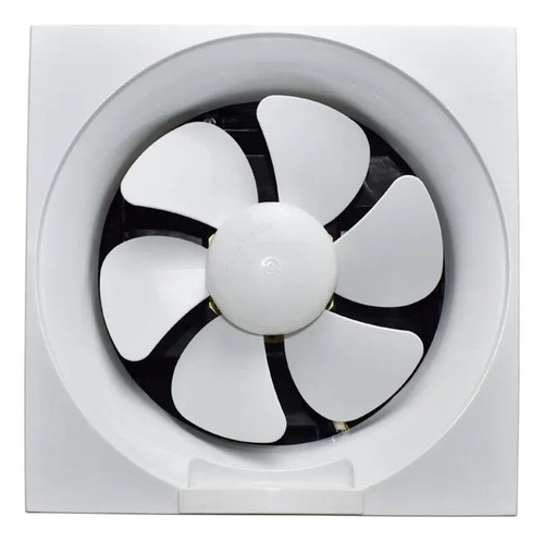 Extractor De Aire Industrial 8 Pulgadas. Funcion Reversible Color Blanco 110 - 120v