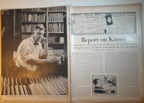 Life 2/8/48 The Kinsey Report , Malasia , Andes B5 