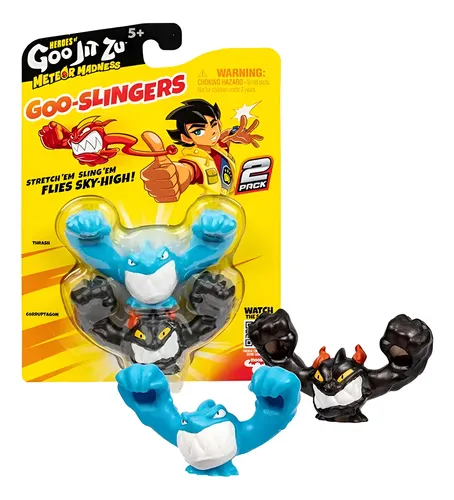 サメライダー Transmissor Goo-slingers Heroes Of Goo Jit Zu Meteor Madness