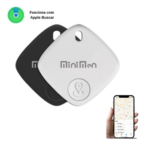 Smart Tag Compatível Find My Airtag Gps Rastreador Objetos