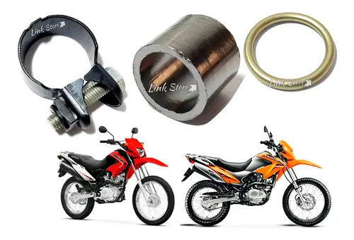 comprar Abraçadeira Escape+ Junta+ Anel Nxr Bros 125-150 2009 u002F 2015