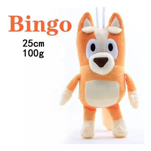 Set Peluche Bluey Y Bingo 28cm Muñeco Juguete