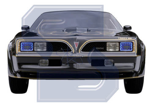 Faro Led Arillo Azul Pontiac Trans Am Firebird