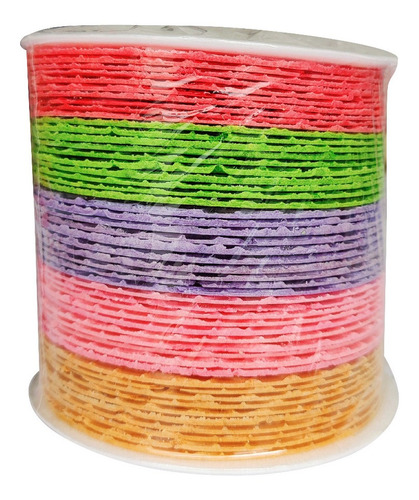 Oblea De Colores Paquete X 50ud