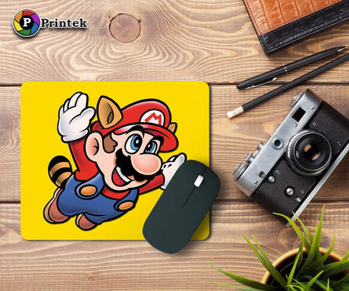 Mouse Pad Juego Mario Bros - Varios Modelos - Printek