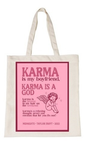 Taylor Swift Totebag Karma Midnights