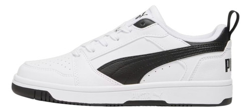 Tenis Puma Rebound V6 Lo Jr Blanco 39383302