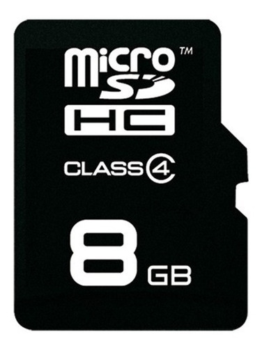 Memoria Micro Sd 8gb Clase 4 Celular Camara Tablet Febo