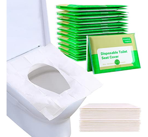 Toilet Seat Covers Disposable,  110pcs Flushable Travel...