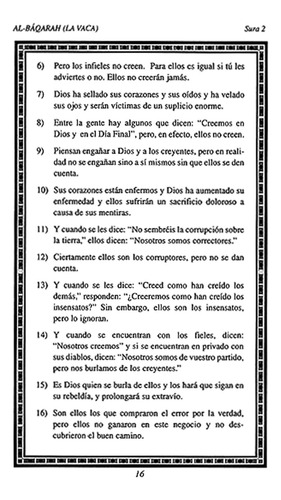 El Corán Sagrado Y La Traducción De Su Sentido En Lengua ...