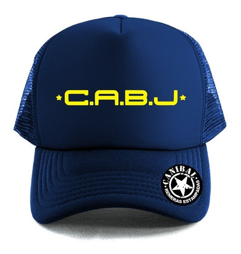 Gorras Trucker Boca Juniors Cabj Remeras Estampadas Canibal