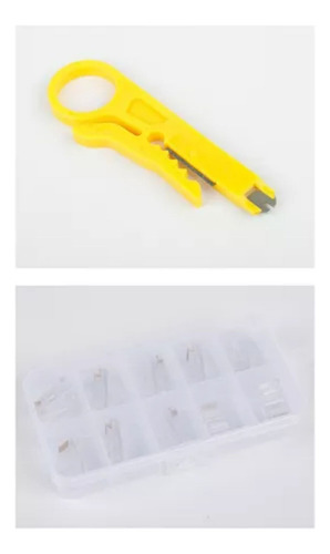 Imagen 3 de 6 de Tester Cable Red Utp Lan Telefono Rj45 Rj11 5e 6 Un Conjunto