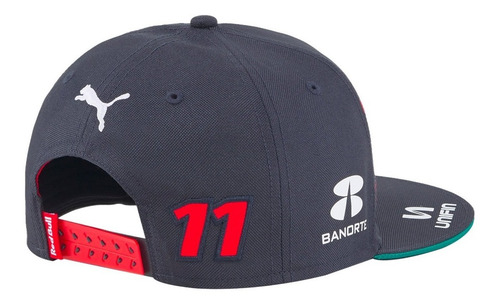 Gorra Cachucha Plana Puma Red Bull Formula 1 Checo Perez