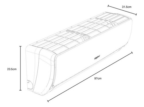Minisplit 1.5 Toneladas Frío Y Calor Classic Whirlpool 220v Blanco