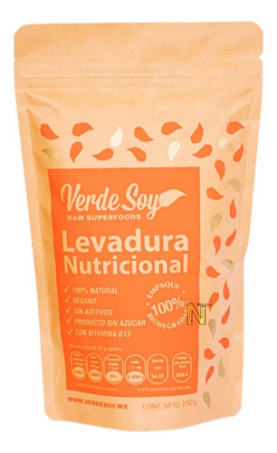 Levadura Nutricional (150 Gramos) Verde Soy