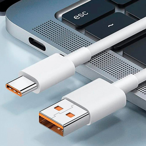 Cabo Carregador Usb Tipo C 6a Carregamento Rápido Para Xiaom