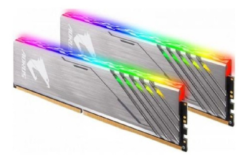 Memoria Ram Gigabyte Ddr4 2x8gb 3600mhz Aorus Rgb Silver 