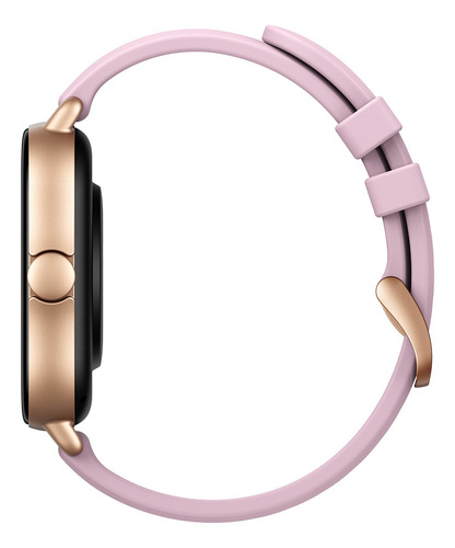 Imagen 4 de 4 de Smartwatch Amazfit Fashion GTS 2e 1.65" caja de aleación de aluminio, malla lilac purple de silicona A2021