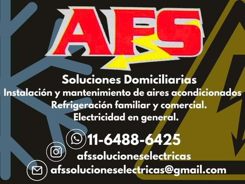 Electricidad, Reparación De Heladeras Y Aires Acondicionados