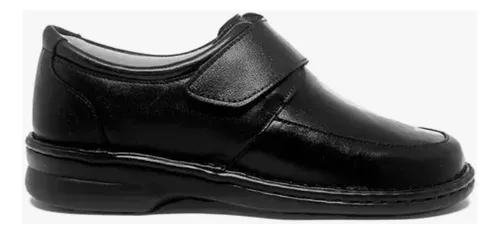 Zapato Femenino Ortopédico Confort Anti Stress Diabetico Negro 35.5