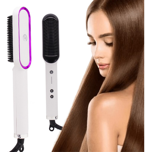 Cepillo Alisador Hair Style Goldtech Brushing Alisadora Gens