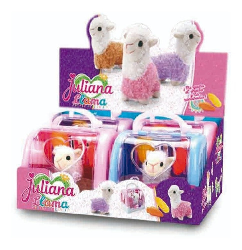 Juguete Juliana Peluche Llama Con Accesorios 