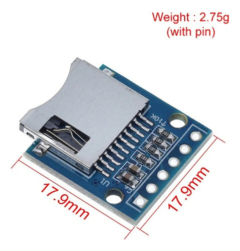 Módulo Expansión Memoria Micro Sd Pines Para Arduino R06-03