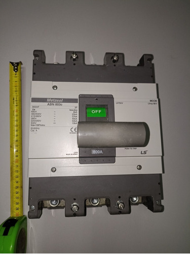 Breaker Interruptor Trifasico Termomagnético 800 Amperios 