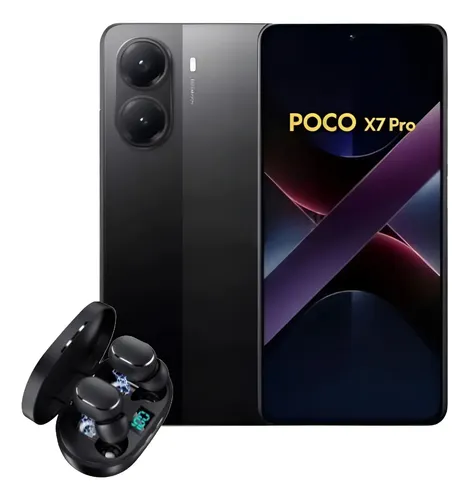 Smartphone Poco X7 Pro 12/512gb Versão Global + Fone Airdots