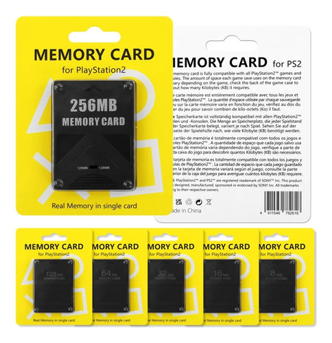 Memory Card Ps2 256mb