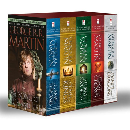 Set De Libros Físicos En Inglés Game Of Thrones Edición
