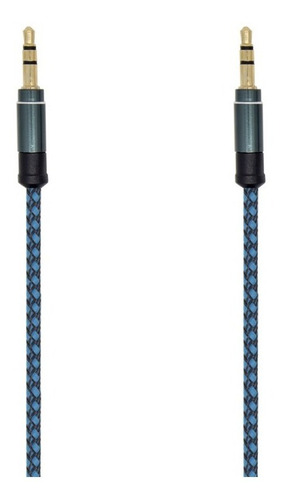 Cable Auxiliar 3.5mm Reforzado De 1 Metro Colores
