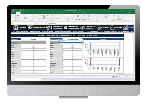 Plantilla Para Control Gestion De Inventarios Automatica