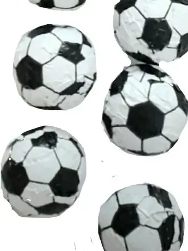 Balones o pelotas de Fútbol de Chocolate Mediana un clásico que te