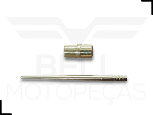 Agulha Pistonete Carburador Biz 100 1998 A 2006 Sede + Trava