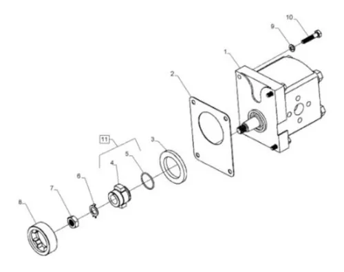 desenho a lapis trator new holand tt 3840 