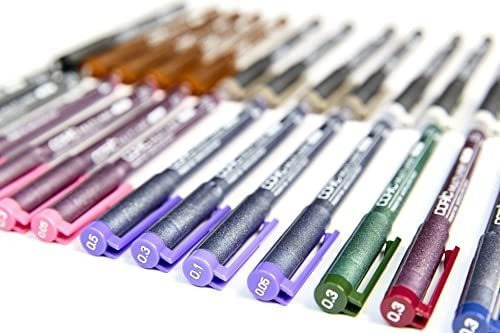 Caneta De Tinta Multiliner Copic Markers Mla2, Conjunto A-2