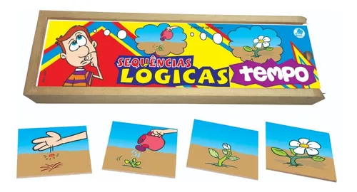 Jogo Sequencia Logica 5 Sequencias +5 Anos IOB - Outros Jogos - Magazine  Luiza