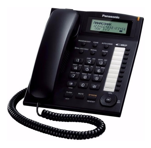 Teléfono Convencional Panasonic Kx-t7716
