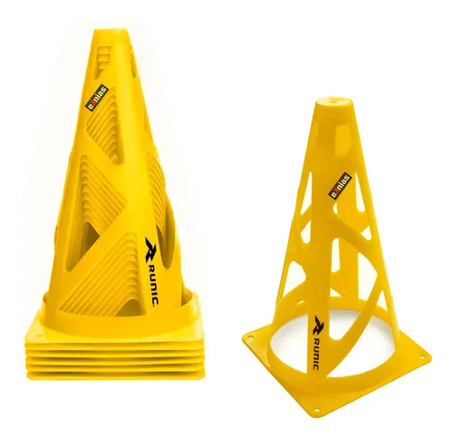 comprar Set De 6 Conos 9  Entrenamiento Futbol Agilidad 
