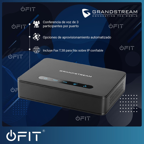 Imagen 4 de 10 de Gateway Grandstream Ht813 1 Puerto Fxs + 1 Fxo