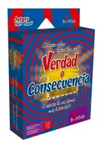 Comprar Juegos Para Llevar Bontus Cartas Viaje Juego De Mesa Verdad O Consecuencia