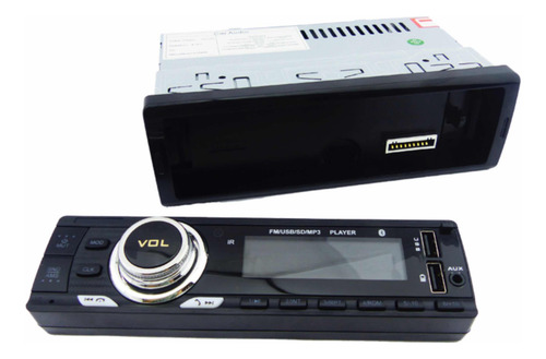 Radio P/ Auto C/ Bluetooth Autog C/ Panel Desmontable 55 Wat