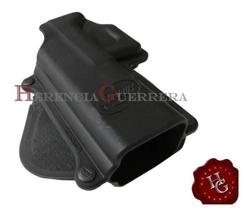 Imagen 4 de 7 de Pistolera Fobus Ext Gl-3lh Glock 20/21/37/38 Bersa Xt Zurda