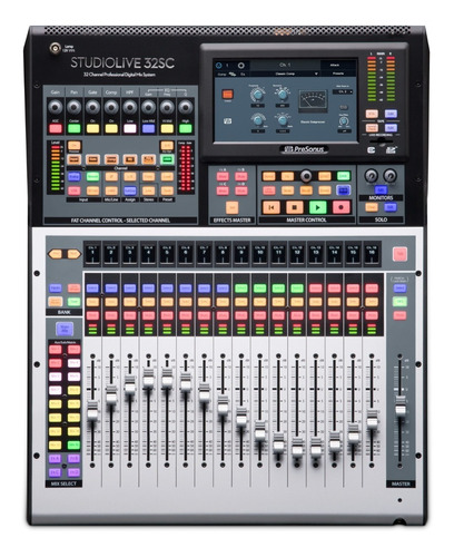 Presonus Studiolive 32sc Digital Mixer 32 Canales 16 Mic 