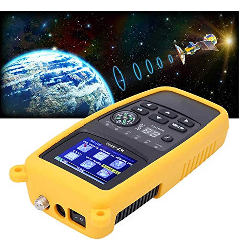 Ws-6933 Dvb-s2 Fta C&ku Band Digital Satellite Meter Fi...
