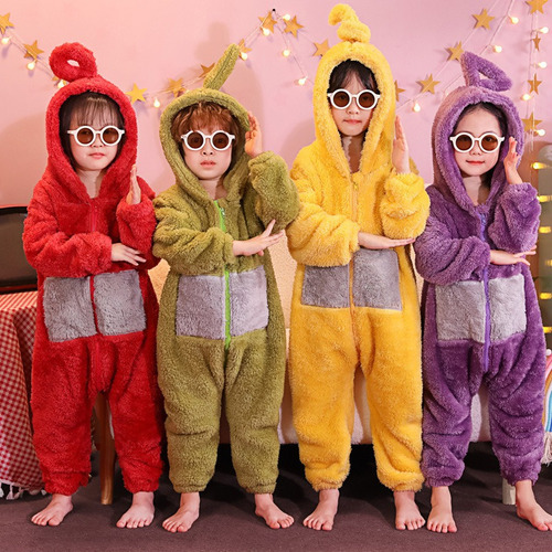 Disfraces De Teletubbies Unisex Pijama Franela Para Niños