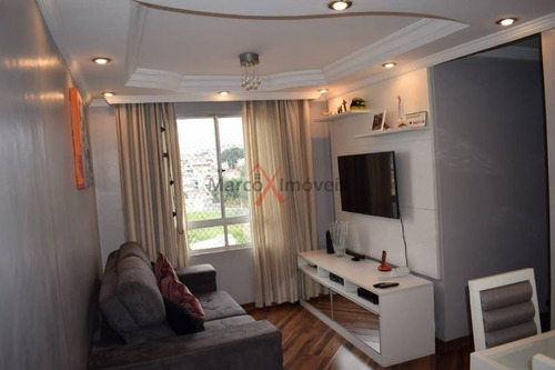 Apartamento Em Condomínio Padrão Para Venda No Bairro Jardim Danfer, 2 Dorm, 1 Vagas, 46,00 M - 969