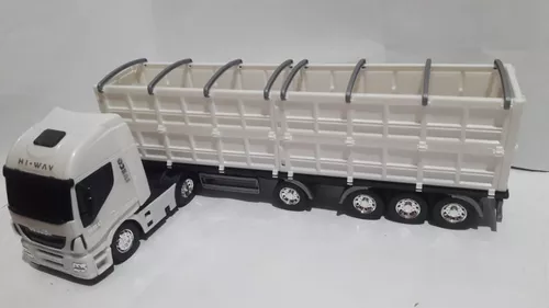 Miniatura Caminhao Iveco Graneleiro Escala 1/30 - Usual em